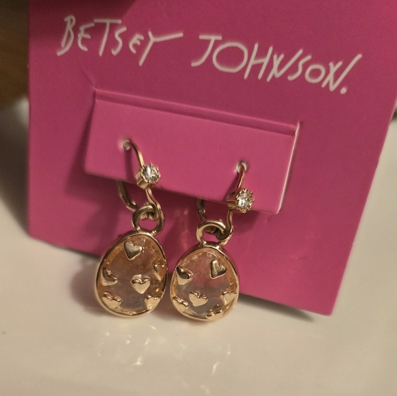 Betsey Johnson Easter Egg Drop earrings! NWT! - Picture 15 of 15